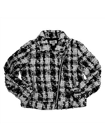 Mia Tweed Moto Jacket (view 1)
