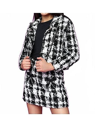 Mia Tweed Moto Jacket (view 2)
