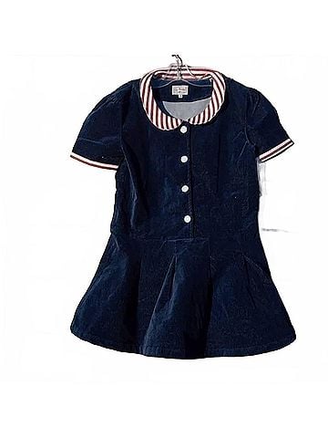 La Miniatura Kids Velvet Dress (view 1)
