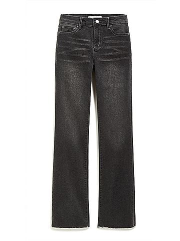 Tractr Kids Hi Rise Slim Boot Cut Jeans (view 1)
