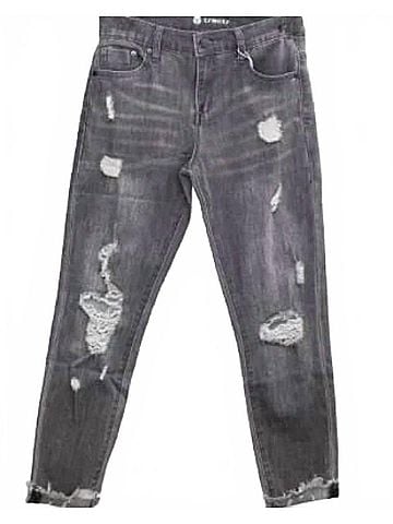 Tractr Tweens Destructed Weekender Jeans (view 2)