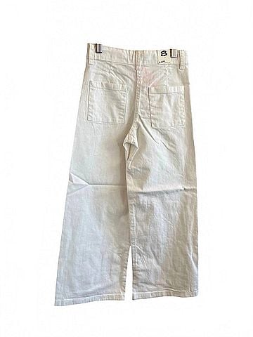 Losan Kid's Wide Leg Twill Pants (view 2)