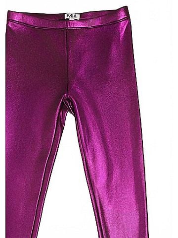 Mia Kid's Metallic Fleeced Lined Legging (view 2)