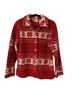 White Stag Fair Isle Red Jacket Size S - photo 1