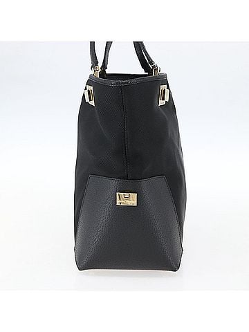 Salvatore Ferragamo Tote Bag Canvas Black Canvas Tote Bag Bag (view 2)