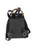 Gucci 100% Suede Solid Black Bamboo Backpack Daim Black Suede Backpack Bag One size - photo 3