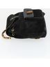 Gucci 100% Suede Solid Black Bamboo Backpack Daim Black Suede Backpack Bag One size - photo 2