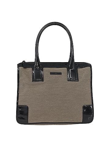 Gucci Vintage Tote Canvas Beige Canvas Tote Bag Bag (view 1)