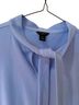 Ann Taylor Blue Sleeveless Blouse Size XXS - photo 2