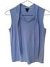 Ann Taylor Blue Sleeveless Blouse Size XXS - photo 1