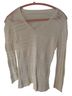 Joseph A. Ivory Long Sleeve Blouse Size S - photo 1