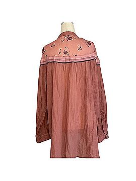 Free People Rose Hearts and Colors Shirt Button-Down Shirt (view 2)