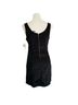 Guess 100% Polyester Solid Black Casual Dress Size 7 - photo 2