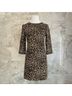 J.Crew 100% Polyester Camo Brown Tan Casual Dress Size 00 - photo 4