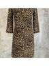 J.Crew 100% Polyester Camo Brown Tan Casual Dress Size 00 - photo 7