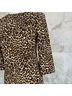 J.Crew 100% Polyester Camo Brown Tan Casual Dress Size 00 - photo 6