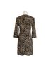J.Crew 100% Polyester Camo Brown Tan Casual Dress Size 00 - photo 2
