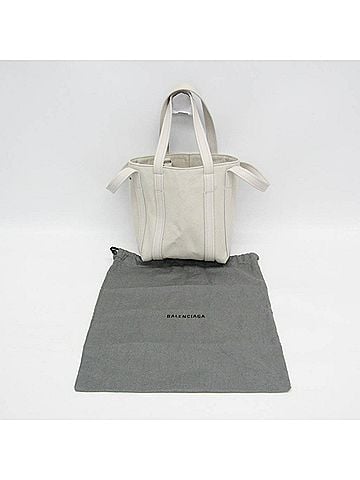Balenciaga Balenciaga Everyday XS North South 672793 Women's Leather,Canvas Shoulder Bag,Tote Bag Off-white (view 2)