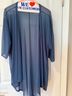 Lularoe Blue Kimono Size S - photo 3