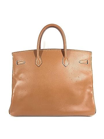 Hermès HERMES Birkin 40 Tote Bag, 40, Handbag, Epsom Leather, Men's & Women's, Gold Brown (view 2)