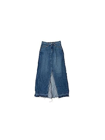 Gap Denim Maxi Skirt Denim Skirt (view 1)