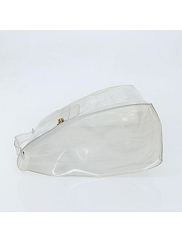 Hermès Kelly Souvenir Bag Vinyl Clear Plastic Handbag (view 2)