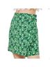 Topshop 100% Polyester Floral Multi Color Green White Casual Skirt Size 4 - photo 4