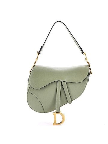 Christian Dior Saddle Handbag Leather Medium (view 1)