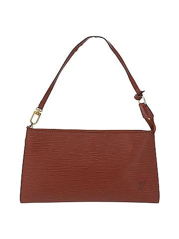 Louis Vuitton Pochette Accessoires Epi Leather Brown Leather Clutche & Pouche Bag (view 1)