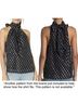Bishop + Young Polka Dots Black White Sleeveless Blouse Size S - photo 9