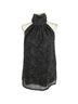 Bishop + Young Polka Dots Black White Sleeveless Blouse Size S - photo 1