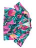 Fabletics Red Green Yellow Short Sleeve Blouse Size S - photo 1