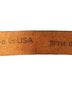 Justin 100% Leather Brown Belt Size 26 - photo 8