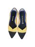 ROTHY'S 100% Recycled Polyester Black Tan Flats Size 8 1/2 - photo 3