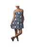 Hutch 97% Cotton 3% Spandex 100% Polyester Floral Multi Color Romper Size S - photo 1