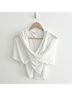 Helmut Lang 100% Viscose White Cardigan Size P (petite) - photo 4