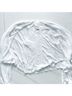 Helmut Lang 100% Viscose White Cardigan Size P (petite) - photo 5
