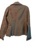 Isda & Co 100% Cotton Solid Green Coat Size M - photo 2