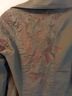 Isda & Co 100% Cotton Solid Green Coat Size M - photo 4