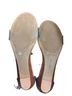Tommy Hilfiger Blue Tan Sandals Size 8 - photo 2