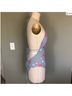 L SPACE by Monica Wise Floral Stripes Multi Color One Piece Swimsuit Size 8 - photo 5