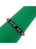 Chanel 100% Faux Pearl Black Excellent condition Chanel logo faux pearl plastic black bangle 1736CHANEL One size - photo 6
