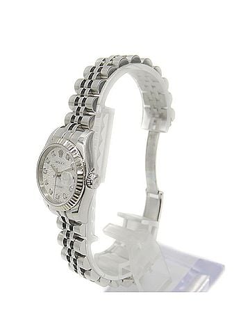 Rolex ROLEX Datejust 179174G (D-serial number), Automatic, 10-diamond setting, Computer dial, Ladies' watch. (view 2)