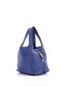 Hermès 100% Leather Blue Picotin Lock Bag Clemence MM One size - photo 3