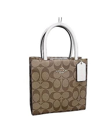 Coach COACH Signature Tote Bag 5693 Brown (Women's) (view 1)