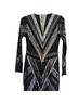Express Black Silver Cocktail Dress Size S - photo 2