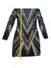 Express Black Silver Cocktail Dress Size S - photo 14