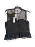 Express Bow Print Polka Dots Black Tank Top Size S - photo 2