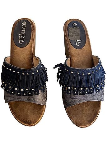 Patrizia by Spring Step Scrumpy Blue Wedges (view 1)