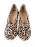 Loeffler Randall Animal Print Leopard Print Multi Color Heels Size EU 36 1/2 - photo 12